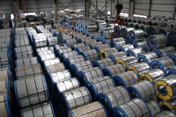 1号库冷轧原料区